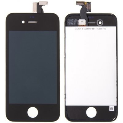 LCD Displej + Dotykové sklo Apple iPhone 4, černý – Zbozi.Blesk.cz