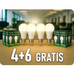 V-TAC E27 LED žárovka 17W, 1710LM, A65, 4+6 teplá bílá – Hledejceny.cz