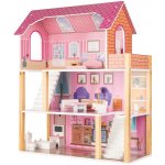 KIK Domeček pro panenky dřevěný LULILO Tulipo 70 cm – Hledejceny.cz