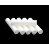 Výroba nástrahy Sybai Pěnové Válečky Foam Cylinders White 40mm 5ks 10mm