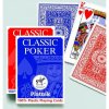 Hrací karty - poker Piatnik Poker 100 % plastové modré