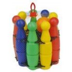 Teddies Kuželky plastové 23 cm 9 ks – Zboží Mobilmania