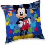 Jerry Fabrics Polštář Mickey blue 40x40