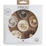 Frigg 6 Pack Edition Rope Portobello dudlík 1 ks + Rope Silver Gray dudlík 1 ks + Rope Croissant dudlík 1 ks + Little Viking Lagertha dudlík 1 ks + Little Viking Bjorn – Hledejceny.cz