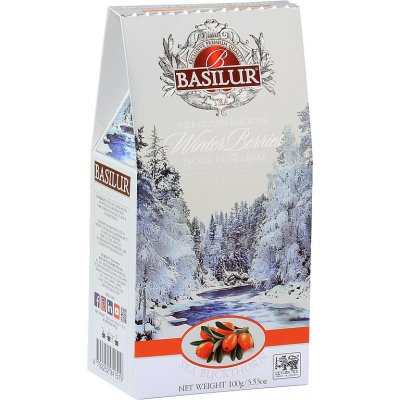 Basilur Winter berries kolekce Rakytník papír 100 g