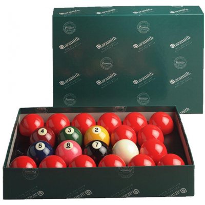 Aramith Snooker American 57,2 mm sada – Zboží Mobilmania