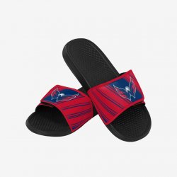 Foco Pánské pantofle Washington Capitals Legacy Velcro Sport Slide Slipper