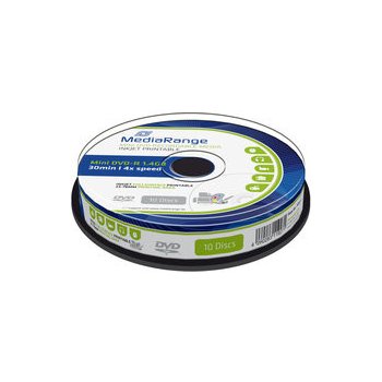 MediaRange DVD-R 1,4GB 4x, printable, spindle, 10ks (MR430)