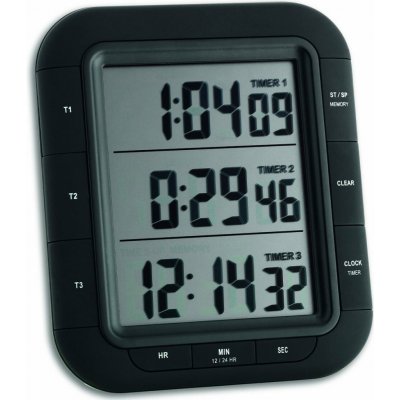 TFA Digitální minutka – časovač a stopky – 3 časy TFA38.2023 – Zboží Dáma