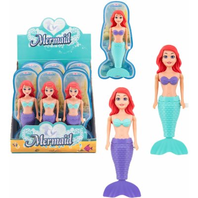 Teddies Mořská panna do vody na natažení na klíček 18cm – Zbozi.Blesk.cz