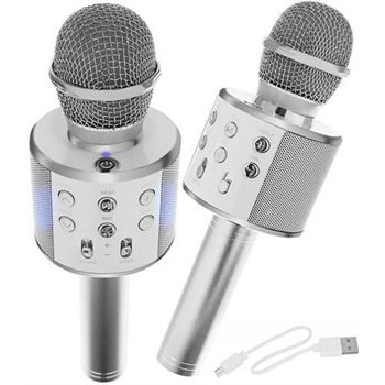 Karaoke mikrofon WS 858 Silver od 169 Kč - Heureka.cz