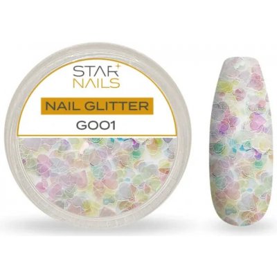 Nail Art zdobení glitter G001 – Hledejceny.cz