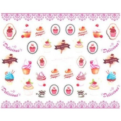 Vodonálepky s motivem MUFFIN BN 826 – Hledejceny.cz