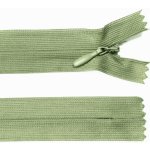 Spirálový zip no.3 skrytý nerozepínací 20cm - více barev color: 664 khaki – Hledejceny.cz