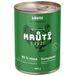 Louie krůtí s rýží 400 g – Hledejceny.cz