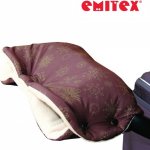 Emitex Rukávník VLOČKA hnědá béžová – Zboží Dáma