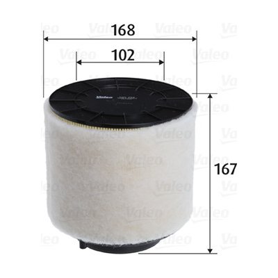 VALEO Vzduchový filtr 585759 – Hledejceny.cz