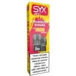 Syx Pod Strawberry Banana 16,5 mg 2x950 potáhnutí 1 ks – Hledejceny.cz