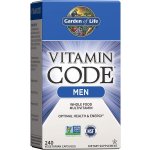 Garden of life Vitamin Code Men Multivitamín pro muže 240 rostlinných kapslí – Hledejceny.cz