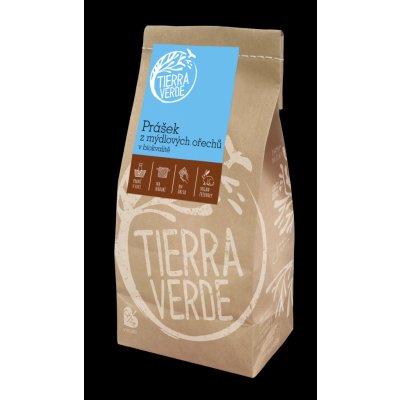 Tierra Verde Prášek z mýdlových ořechů v bio kvalitě PE 0,5 kg