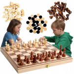 GOTEL B10A1 3V1 HRA ŠACHY DAMA BACKGAMMON – Zbozi.Blesk.cz