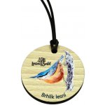 Lesní svět Dřevěná medaile masiv brhlík – Zboží Dáma