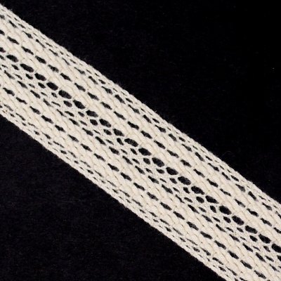 Bavlněná krajka 25mm 727389 béžová - metráž – Zboží Mobilmania