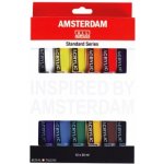 Amsterdam ový miniset 12×20 ml plastové tuby – Hledejceny.cz