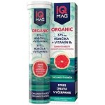 IQ Mag ORGANIC Hořčík 375 mg + vitamín B6 13 šumivých tablet – Hledejceny.cz