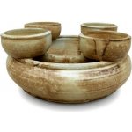 Kreramikaportal|Adventní keramický věnec|Barva béžová|velikost:cca23cm – Zboží Dáma