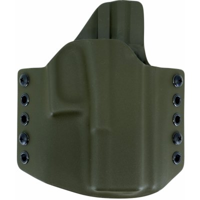 RH Holsters OWB Glock 19 vnější s polovičním SweatGuardem zelená – Sleviste.cz