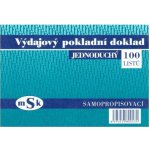 MSK 43 Výdajový pokladní doklad - jednoduchý A6 – Zboží Živě