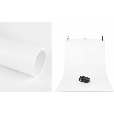 Fotopozadí bílé PVC 100x200 matné – Zboží Živě