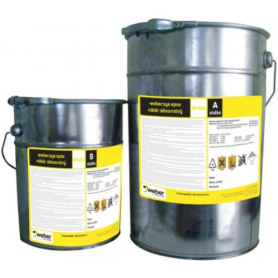 Weber Webersys Epox NS epoxidový nátěr silnovrstvý barevný 6,5 kg – Hledejceny.cz