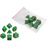 Sada 7 kostek 9mm pro RPG Oblivion green 7791 – Hledejceny.cz