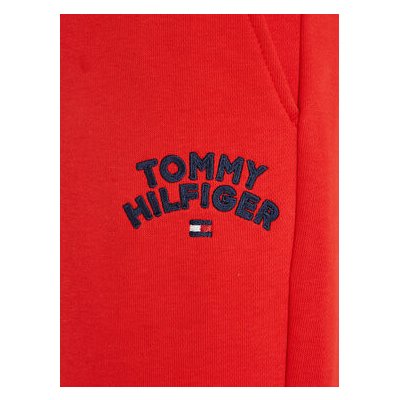 Tommy Hilfiger Teplákové kalhoty Červená