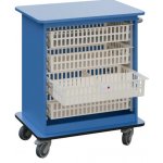 DEXTER 22 ABS vozík boxový, otevřený, 880x750x520 mm, pastelově modrá – Hledejceny.cz