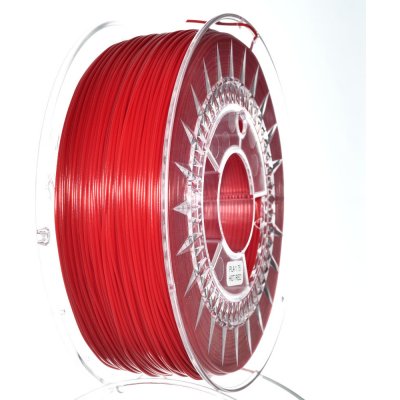 Devil Design PLA 1,75 mm červená hot 1 kg – Zboží Živě