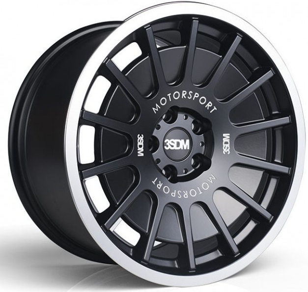 3SDM 0.66 8,5x18 5x112 ET42 matt black mirror polished