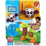 Mega Bloks Peek a Blocks velká skluzavka - lesní panda – Hledejceny.cz