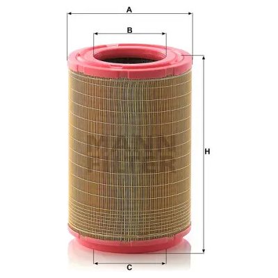 MANN FILTER Vzduchový filtr C 31 1254 – Hledejceny.cz