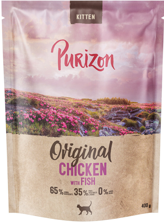 Purizon Kitten kuřecí s rybou bez obilovin 0,4 kg