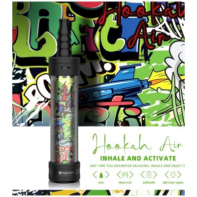 Fumytech E-Chicha Portable Hookah Air 3200 mAh Street Art 1 ks – Hledejceny.cz