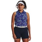 Under Armour Modré sportovní polo tílko UA Iso Chill SL Polo – Zboží Mobilmania