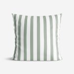 Goldea bavlna šalvějově zelené proužky 40 x 40 cm – Sleviste.cz