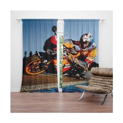 Sablio Závěs Motorkář 2: 2ks 140x250cm – Hledejceny.cz