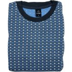 Giry pánské bavlněné pyžamo s dlouhým rukávem modrá – Zboží Dáma