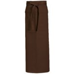 Workwear Milano Dlouhá pracovní zástěra 00111-01 Toffee – Hledejceny.cz