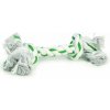 Hračka pro psa Beeztees Flossy lano zeleno bílé 32 cm