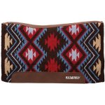 Weaver Leather Synergy Westernová deka Contoured Performance Merino Fleece Red brown – Zboží Dáma